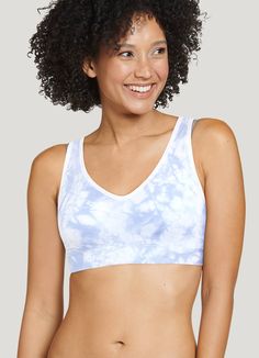 The Jockey® Molded Cup Seamfree Bralette has everything you want in a bra and more: Soft, sewn-in, wire-free molded cups to enhance your natural shape. (Bonus: no pads to remove for washing!) Extra back and side smoothing for a sleek fit under your favorite tops. Wide, hardware-free straps and underband lend comfortable support with no pinching or digging. Silky, stretchy, breath-ahh-ble knit fabric. Perfect coverage and comfort it s the bra(lette) you ll wear all day, every day! | Jockey® Molde Full Coverage Fitted Top With Soft Touch, Fitted Full Coverage Top With Soft Touch, Fitted Tops With Soft Touch, Stretch Full Coverage Sports Bra For Loungewear, Full Coverage Stretch Sports Bra For Loungewear, Stretch Sports Bra With Soft Touch For Relaxation, Workout Bra With Soft Touch And Stretch, Seamless Fitted Sports Bra For Relaxation, Workout Stretch Bra With Soft Touch