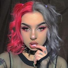 Pink Mixology – Arctic Fox - Dye For A Cause Short Grunge Hair, Scene Girl, Makijaż Smokey Eye, Pretty Hair Color