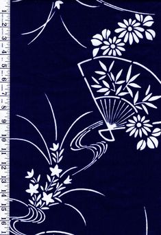 "100% cotton yukata fabric from Japan. - TRADITIONAL KIMONO WIDTH - 13\" - 14\" wide. Sold by the half yard. Order more than 1 and it will be sent as a continuous piece. Most of our yukata fabrics are old stock but in good to new condition. They come from warehouses, department stores and garment factories The cotton will soften and shrink a bit with cool water washing, and will age gracefully. The fabric has a slightly crisp but soft touch and range from a dark navy to indigo, which is very dar World Map Fabric, Japanese Fans, Harris Tweed Fabric, Taisho Era, Blue Map, Japan Traditional, Kimono Japan, Cotton Gauze Fabric, Japanese Fan