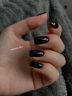 Go to my telegram to see more designs😊 Square Nails Fall, Black Square Nails, Nails Fall Nails, Nails Fall, Square Nails, Black Square