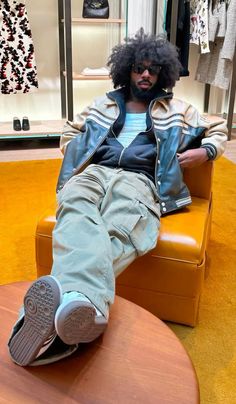 Brent Faiyaz via IG Brent Faiyaz Style, Brent Faiyaz Fashion, Brent Faiyaz Outfits, Brent Faiyaz, Celeb Fashion, Streetwear Men, Streetwear Men Outfits, Outfits Men