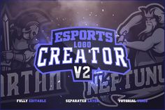 the esports logo for creator v2