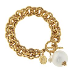 Susan Shaw Cotton Pearl Chain Bracelet Preppy Necklaces, Susan Shaw, Dangle Bracelet, Coin Pearls, Uncut Diamond, Exclusive Jewelry, Fancy Jewelry, Pearl Chain, Tiffany Heart