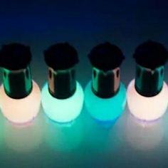 Glow in the Dark Nail Polish. 10rb each. Order: bbm 518d90cf, line ohonlineshop Dark Nail, Dark Nail Polish, Dark Nails, In The Dark, Glow In The Dark, The Darkest, Nail Polish