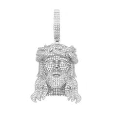 The Full Pave Multicolor Jesus Piece is flooded with gemstones that shine from every angle. This pendant is a statement piece that exudes opulence and detailed craftsmanship. Includes a 2mm Rope Chain. Charm Size: 38mm x 72mm PVD Plating guarantees a long-lasting finish. Iced Out Crystal Pendant Jewelry, Diamond Pendant With Rhinestones, Diamond Pendant Jewelry With Rhinestones, White Pendant Jewelry With Rhinestones, White Gold Rhinestone Pendant Jewelry, White Rhinestone Pendant Jewelry, Jesus Piece, Rope Chain, Silver Charms