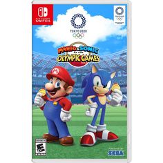 mario and sonic at the olympic games