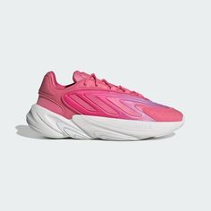 Brand New In Box These Pink Adidas Are Adorable And Ready! Ozelia Shoes, Retro Looks, Womens Adidas, Adidas Pink, Adidas Originals Women, Shoes Pink, Adidas Shop, Pink Clouds, Pink Adidas