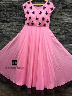 Long Frock Models, Birthday Ootd, Flared Kurti, Simple Anarkali, Churidar Designs, Lehnga Dress