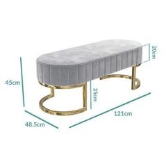 an image of a bench with measurements for the footrests and back rest area