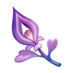 an image of a purple flower on a white background