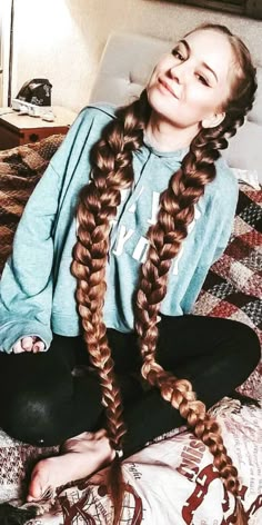 Very Long Hairstyles For Women, Hairstyle For Very Long Hair, Hairstyles For Extremely Long Hair, Extremely Long Hair Hairstyles, Super Long Hairstyles, Very Long Hairstyles, Hairstyles For Very Long Hair, Two Long Braids, Long Hair Tumblr