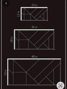 an image of a black and white drawing with measurements for the top part of it