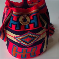 Never Worn, The Wayuu Taya Foundation 8891 Crossbody Bag Please Check The Photos They Are Part Of The Description Multicolor Bucket Bag With Dust Bag, Pink Bucket Bag With Adjustable Strap And Top Handle, Pink Travel Bucket Bag, Multicolor Pouch Bucket Bag With Detachable Handle, Multicolor Pouch Shoulder Bag With Dust Bag, Multicolor Top Handle Crochet Bag For Travel, Pink Crossbody Bucket Bag For Travel, Pink Bucket Bag With Detachable Strap For Travel, Pink Bucket Bag With Detachable Handle For Travel