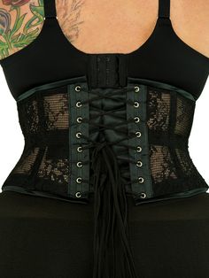 Weightless waist training is what you will get with the CS-201 beautiful lace weave waspie corset. This steel boned waist trainer combines breathable, stunning comfort with super cinching! This short curvy corset is so comfortable you may forget you have it on-except everyone will notice your fabulous cinched waist! Smaller sizes available. We recommend that you wear something between yourself and the corset and now we have a bamboo liner perfectly suited for that! Buy one or save when you buy 3