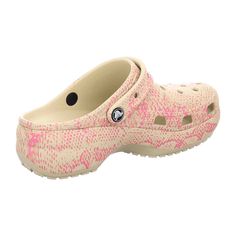 Step into comfort and style with the Crocs Women's Classic Platform Snakeprint Clogs! Specially designed for the fashion-conscious young adult, these clogs feature a chic snakeprint pattern in a versatile beige shade. The elevated platform look not only adds to your height but also enhances your outfit’s style. Ideal for both indoor and outdoor activities, these Crocs ensure lasting comfort with their lightweight Croslite foam construction and signature textured footbed. Perfect for everyday wea Beige Comforter, Crocband Clog, Crocs Crocband, Clogs, Everyday Wear