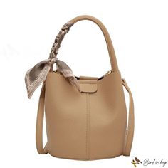 Bird in Bag - Popular handbag bucket bag female new fashion simple thanks crossbody bag small package Trendy Solid Color Bucket Bag For Daily Use, Trendy Beige Bucket Bag For Spring, Solid Color Crossbody Bucket Bag For Daily Use, Trendy Beige Top Handle Bucket Bag, Chic Solid Color Crossbody Bucket Bag, Trendy Bucket Shoulder Bag In Solid Color, Trendy Bucket Shoulder Bag For Office, Chic Solid Color Bucket Bag With Phone Pocket, Trendy Solid Color Bucket Bag For Errands