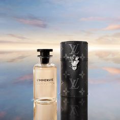 LOUIS VUITTON® - 100ml Travel Case - Black Louis Vuitton Fragrance, Louis Vuitton Travel, Louis Vuitton Official Website, Louis Vuitton Accessories, Travel Bottles, Louis Vuitton Men, Rollerball Perfume, Fragrance Collection, Fragrance Design