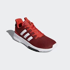 Cloudfoam Racer TR Shoes Scarlet 10.5 Mens Adidas Cloudfoam, Adidas Neo, White Core, Sports Training