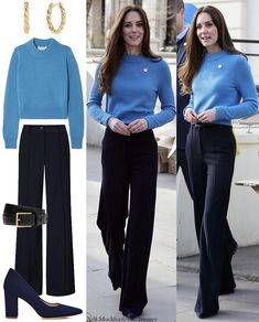 British Outfits Women Royal, Old Money Women, Kate Middleton Style Outfits, Outfit Old Money, Looks Kate Middleton, Kate Middleton Outfits, Middleton Style, Cultural Centre, Business Casual Outfits For Work