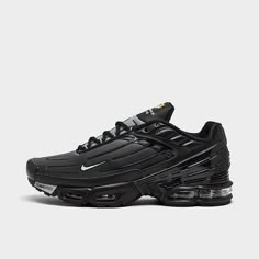 #ad Premium Nike Air Max Plus 3 III Black/Wolf Grey 2023 Retro All NEW, Fashion Shoes Nike Tn Shoes, Nike Tn, Nike Air Max Tn, Winter Fit, Mens Nike Air, Black Wolf, Nike Air Max Plus, Air Max Plus, Nike Fashion