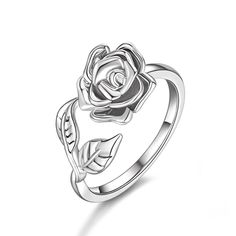 Fashion Element: Roses, Flowers Style: INS Style Butterfly Rings, Heart Wedding Rings, Girlfriend Jewelry, Flower Cat, Animal Rings, Rhinestone Ring, Pink Jewelry, Valentines Jewelry, Boho Gifts