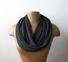 This Soot Gray Infinity Scarf comes in a lightweight waffle knit that breaths easy for all day wear. Sewn with a double layer and finished with a perfectly clean (and invisible) blind stitch.  The Details: - Length - approximately 64" round - Width - approximately 13"  - Color - Soot Gray  - Material - Waffle knit - Hand wash cold, hang dry Please Note:  Color accuracy is very important to me. While what's displayed on my screen accurately matches the fabric, colors may vary slightly due to vari Cleaning Blinds, Blind Stitch, Knit Infinity Scarf, Loop Scarf, Circle Scarf, Lingerie Bag, Lightweight Sweater, Sweater Knit, Light Weight Sweater