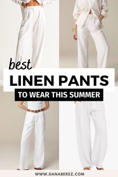 I tried out the best linen pants for women, and here are my favorite linen pants! These linen pants have great quailty and are big butt approved! Dana Berez