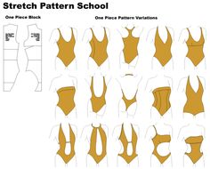 an image of a swimsuit pattern