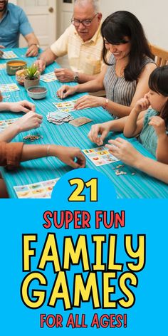 family games for all ages to play at home