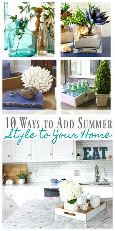 the top ten ways to add summer style to your home