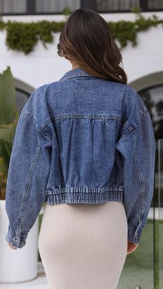 Online Fashion Boutique, Trendy Clothes For Women, Online Clothing Stores, Dark Denim, Online Clothing, Fashion Boutique, Clothing Store, Denim Jacket, Women's Clothing