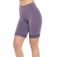 Lux Cotton Modal Anti Chafing Underwear Short | Cotton Slip Short Cotton Compression Bottoms For Loungewear, Comfortable Fitted Bottoms For Daywear, Comfortable Fitted Daywear Bottoms, Fitted Cotton Bottoms Mid-thigh Length, Cotton Mid-thigh Biker Shorts, Fitted Above Knee Cotton Bottoms, Mid-thigh Cotton Biker Shorts, Stretch Cotton Activewear With Short Legs, Fitted Soft Touch Mid-thigh Bottoms