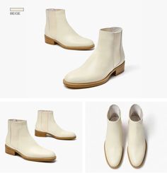 Alanis Boots – Ultra Seller Shoes Winter Leather Chelsea Boots With Square Toe, Leather Slip-on Boots With Padded Ankle, Ankle Length Boots, Chelsea Boots Women, Rubber Boot, Boot Types, The Square, Cow Leather, Leather Heels