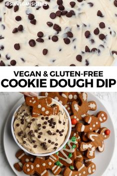 vegan and gluten - free cookie dough dip recipe