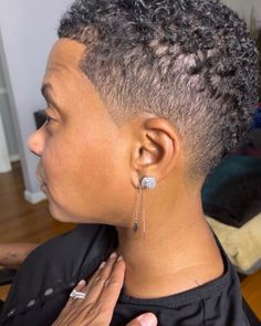 Shaved Haircut, Bald Baddie, Tapered Natural Hair Cut, Tapered Afro