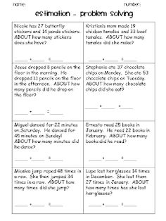 two different types of problem involving the same number of problems in each piece of paper