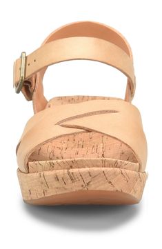 An earthy cork platform adds to the throwback appeal of a versatile sandal fashioned with a signature comfort footbed. Style Name:Kork-Ease Myrna 2.0 Wedge Sandal (Women). Style Number: 6272978. Korkease Sandals, A Signature, Sandal Fashion, Wedge Sandal, Sandal Women, Women Style, Natural Leather, Arch Support, Wedge Sandals