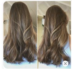 Balayage On Brunette Hair, Balayage On Brunette, Hairstyles Weave, Hairstyles Formal, Baylage Hair, Hairstyles Simple, Aesthetic Hairstyles, Hairstyles Aesthetic, Hair With Highlights