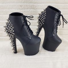 Gothic Black Platform Boots For Party, Gothic Party Platform Boots With Round Toe, Gothic Round Toe Platform Boots For Party, Edgy Ankle Boot Platform Boots For Party, Gothic High Heel Platform Boots For Party, Edgy Ankle Platform Boots For Party, Edgy Platform Boots For Party, Edgy Ankle-high Platform Boots For Party, Edgy High Heel Platform Boots For Party