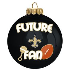 Future Fan Ball Ornament | New Orleans Saints
CurrentProduct Print Decals, New Orleans Saints, Dishwasher Racks, Ball Ornaments, Store Credit Cards, New Orleans, Sale Items, Drinkware, Novelty Christmas