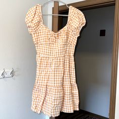 Super Comfortable And Cute - Great For Been Dances!! Never Worn Zaful Dresses, Yellow White, Yellow, Womens Dresses, White, Dresses, Women Shopping, Color