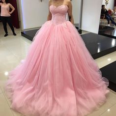 This Dress is fashionable for every occasion. the dress is made-to-order by professional tailors. You can choose from 50 colors, Regular sizes 2 to 16 and plus sizes 14w to 26W. Custom size is also available.. The product details: Color: Pink, Silhouette: Ball Gown, Neckline: Strapless, Waistline: Natural Waist, Length: Long, Primary Fabric: Soft Net Prom Modest, Pink Quinceanera Dresses, Pink Quinceanera, Prom Dresses Pink, Quinceanera Dresses Pink, Pink Ball Gown, Tulle Ball Gown, Prom Dresses Modest, Sweet 16 Dresses