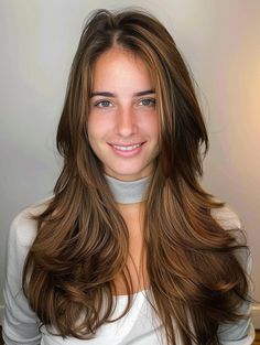 Explore Layered Haircuts for Long Hair - Styles to Transform Your Look Subtle Long Layers, Long Flowing Hair