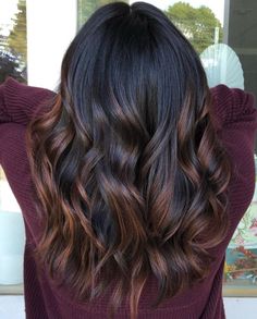 Auburn Brown Balayage, Trendy Brown Hair, Indian Hair Color, Hair Color For Brown Skin, Brown Hair Color Shades, Cherry Hair Colors, Natural Brown Hair, Brunette Hairstyles