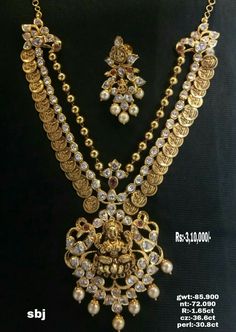 Polki Haram, Kasula Peru, Virgo Jewelry, Delicate Gold Jewelry, Neck Pieces Jewelry, Gold Bridal Necklace, Antique Gold Jewelry Indian, Pretty Jewelry Necklaces, Bridal Jewellery Design