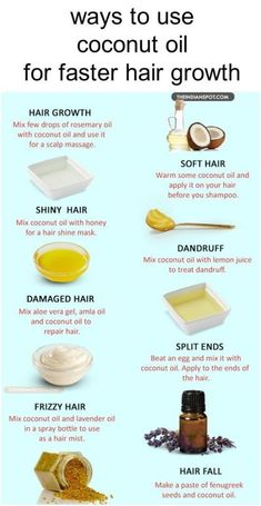 Coconut Oil For Hair, Hair Growth Kit, Benefits Of Coconut, Oil For Hair Growth, Coconut Oil Hair Mask, Hair Growing Tips, Vitamins For Hair Growth