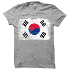 South Korea Flag short-sleeve crewneck t-shirt. Printed in NJ, USA. Unisex Fit. Printed with eco-friendly water-based inks. Please refer to the size chart in the last image of the listing (laying flat measurements in inches). Due to the calibration differences between computer monitors, phone screens and tablets, the actual product color may vary slightly from what you are viewing.SHIRT FEATURES:- 4.2 oz., Solid color tees (red, white, blue, green) are 100% combed and ringspun cotton, 30 singles Eco-friendly Graphic Tee With Short Sleeves, Eco-friendly Graphic Tee With Crew Neck, Eco-friendly Short Sleeve Cotton T-shirt, Eco-friendly Ink Relaxed Fit Crew Neck T-shirt, Casual Crew Neck T-shirt With Eco-friendly Ink, South Korean Flag, South Korea Flag, Korea Flag, Korean Flag