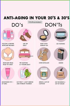 Anti-aging refers to the process of slowing down or reversing the effects of aging on the body and skin. As we age, our skin becomes less elastic and starts to sag. Fine lines, wrinkles, and age spots also become more prominent, and the skin loses its natural glow and firmness. This process is caused by various factors such as genetics, stress, lifestyle, and environmental factors like pollution and harmful UV rays. Skin Advice, Skin Care Routine Order, Basic Skin Care Routine, Perfect Skin Care Routine, Skin Secrets, Body Care Routine, Skin Routine, Body Skin Care Routine, Face Skin Care