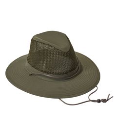 Men's Aussie Breezer Hat | Rain & Sun Hats at L.L.Bean Wool Hat Men, Adventure Hat, Rain Hat, Sun Protection Hat, Built To Last, Safari Style, Fishing Outfits, Brim Hat, Ll Bean