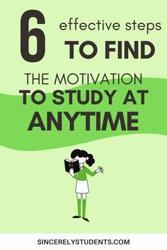 the text 6 effective steps to find the best motivation for your student's life